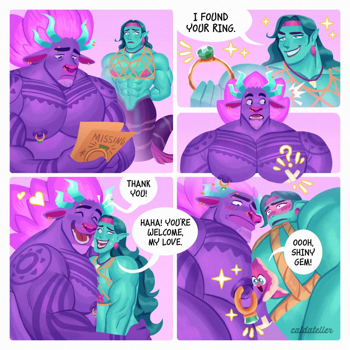caldatelier's tweet photo. FORGOTTEN ISLAND [SPOILER]
He found a new best friend, and the ring, too! https://t.co/KJ0dBQv7u6