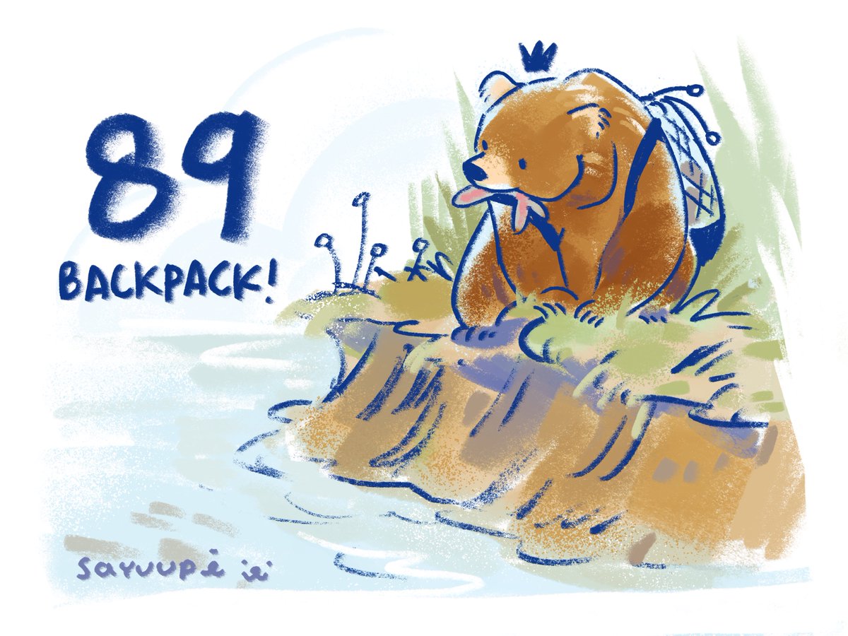 sayuupi_'s tweet photo. #FatBearWeek Champion! 
89 Backpack! 🐻👑 https://t.co/oZLK5szwkE