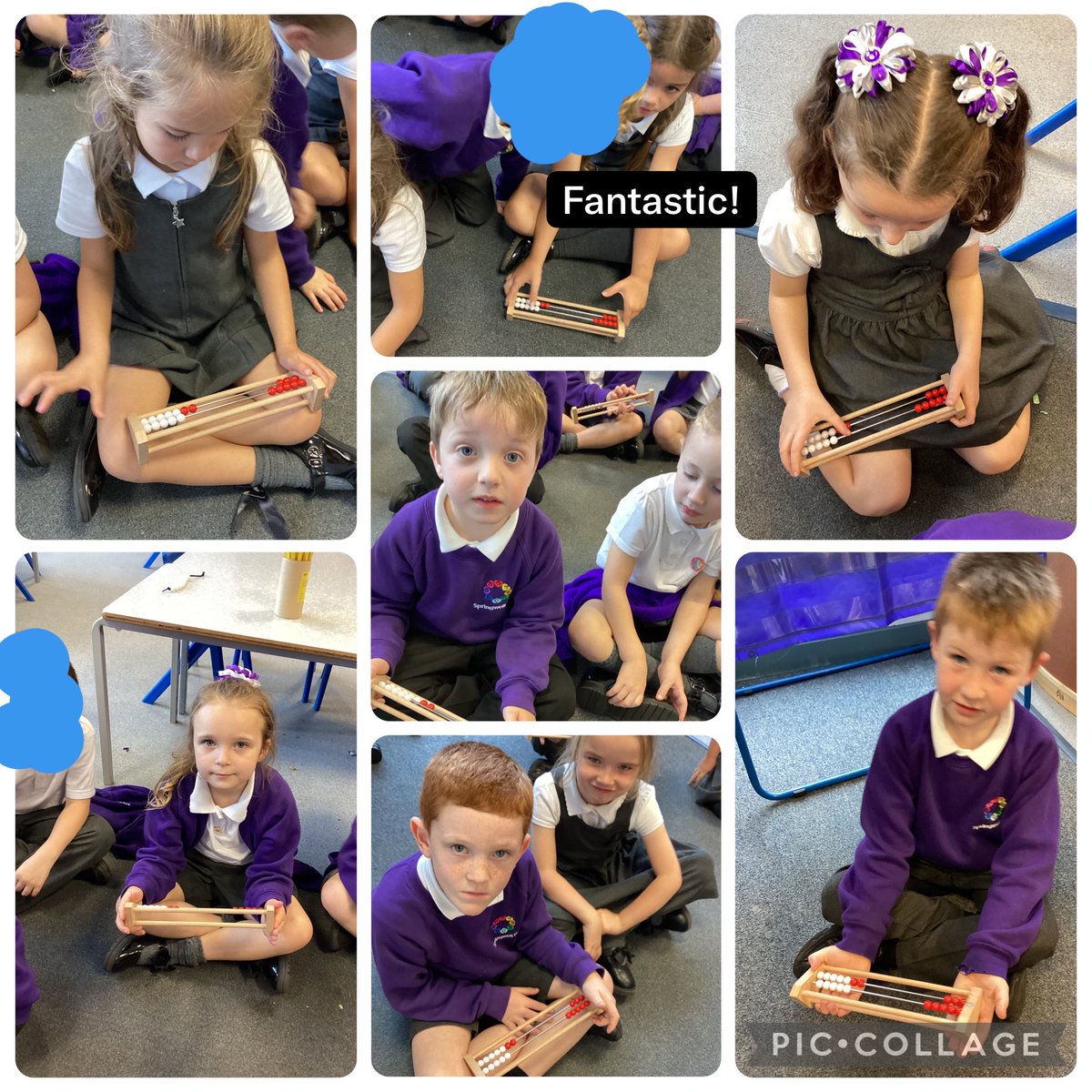 SpringwellYear1's tweet photo. This week we started using our rekenreks to compare number. We were excellent! @Springwellpark_ https://t.co/RMGIN6jNlz