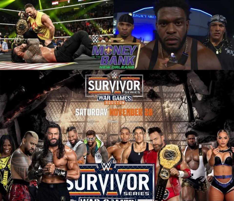 LetsJoin73's tweet photo. HEAR ME OUT:
946 Is Gonna Help @RealLAKnight Win The World Title At #MITB2026 By interfering, And Then @RealLAKnight Will Reveal Himself As The Leader Of 946. 💀
THEN, AT #SURVIVORSERIES2026, WE GET TEAM BLOODLINE WITH @WWERomanReigns VS 946, WITH @RealLAKnight AS THE LEADER 🔥 https://t.co/GcqryQs8J5