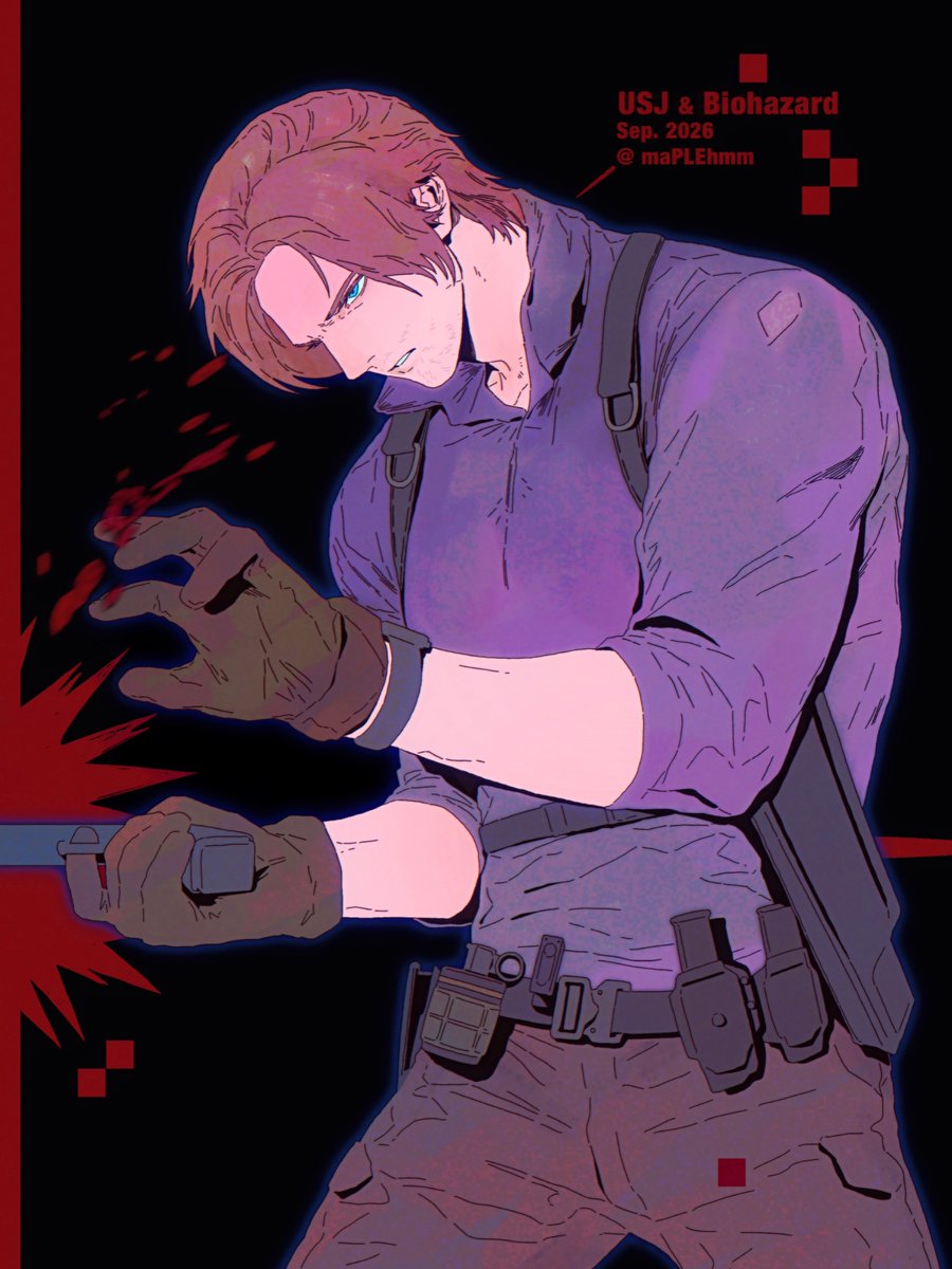 maPLEhmm's tweet photo. #LeonKennedy https://t.co/SAKZynX4yU