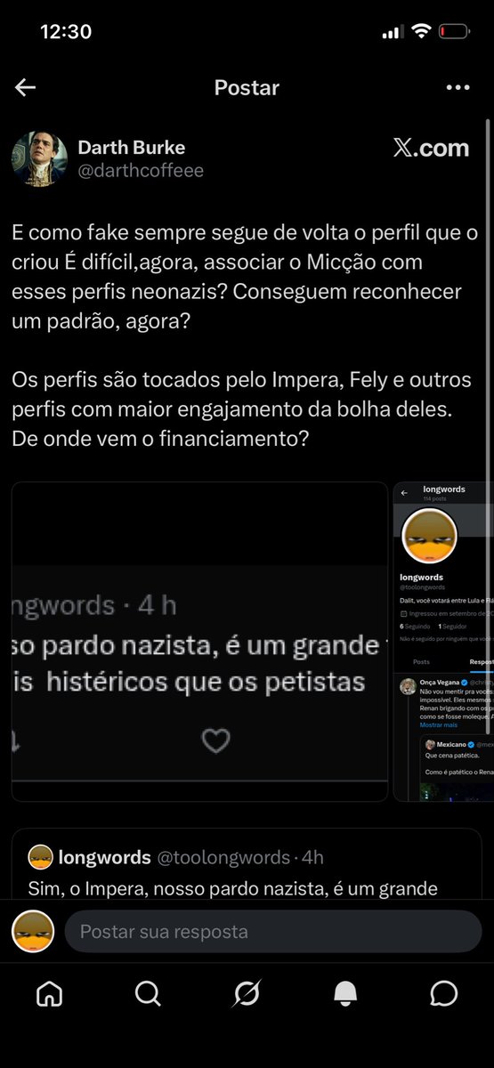 toolongwords's tweet photo. ? Bloqueou pq pae? Sei que é dificil pra vc, mas as pessoas defendem seus ideais na internet. Loucura né?

Isso que da deixar velho na internet, ta no cuitter querendo exposição. Instagram é logo ali, ta quereme seguir? https://t.co/8mXuKIIuFB