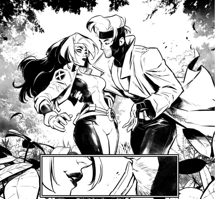 edoardo_audino's tweet photo. I love drawing these two together ♥️♠️
GAMBIT GONE 1 out now! 
Written by @thesteveorlando 
Art by me (main universe) and @SandovalBox (AoA universe)
Colors by @Toonfed 
Editing by @annalisebissa 
Cover by @SimoneDiMeo_ 
@Marvel @MarvelComicsHQ 
#xmen #xspoilers #rogue #gambit https://t.co/5efcywkdzx