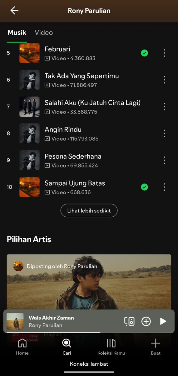 madebyfeby's tweet photo. asoyyy dah masuk top 10 lagu rony parulian ajanih si jagoan aing, sampai ujung batas🙌🏻 terus bersinar karya karya rony parulian<3 https://t.co/ERZjCoo7J6