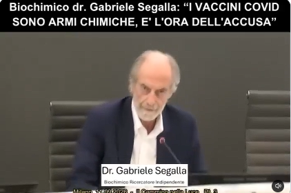 HCottrant's tweet photo. 🟥➡️ Biochimiste Dr Gabriele Segalla : 
les « vaccins COVID » sont des armes chimiques. 
IL EST TEMPS D’ACCUSER.  

LE SILENCE A SES RESPONSABILITÉS !  

Il y a des morts. Il y a des personnes malades. 
Des plaintes, des documents, des analyses et des avis d’experts sont déposés. Le Professeur Gabriele Segalla est consultant pour OSA Italia dans nos réclamations. 
Nous avons porté devant la justice des accusations dévastatrices concernant la sécurité du produit Pfizer-BioNTech.  

ET LA JUSTICE EST IMMOBILE.  

C’est ce que nous dénonçons. 
En Italie, ils continuent d’examiner la balle au microscope, tant que personne n’a le courage de se retourner et de chercher QUI A APPUYÉ SUR LA GÂCHETTE. (ou le cacher)  

Mais il y a quelque chose d’encore plus grave :  

LES DOCUMENTS SONT SUR LES BUREAUX.  

À partir de ce moment, PLUS PERSONNE NE PEUT SE CACHER DERRIÈRE UN « JE NE SAVAIS PAS ». 
Chaque acte est resté. 
Chaque omission subsiste. 
Chaque silence reste. 
Et au fil du temps, la question devient de plus en plus lourde :  

QUI ÉTAIT CENSÉ ENQUÊTER, ET POURQUOI NE L’ONT-ILS PAS FAIT ?  

Nous avons déposé les plaintes. 
Désormais, la responsabilité d’enquêter incombe à l’État.  

TU AS ASSEZ EXAMINÉ LA BALLE. MAINTENANT, TROUVEZ QUI A TIRÉ.  

Gianluca « Drago » Salvatori
 Président @Osa_Italia 

@itsmeback_ 

https://t.co/3TP5xO2ZvD