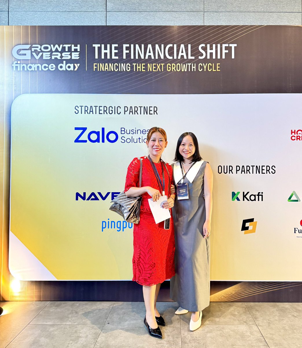 helen_fan2907's tweet photo. Sự kiện Growthverse Finance Day 2026 đã khép lại thành công tốt đẹp.
Cảm ơn ban tổ chức sự kiện đã cho zBit cơ hội tham gia và kết nối với những nhà đầu tư tiềm năng. https://t.co/MYnMwG7rJ9