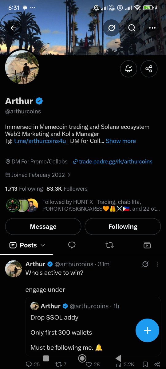 Solana2p0's tweet photo. @arthurcoins CGjZiZU7bJS8C2YZCfRXtVu2r8BsLkifojvock7Vw7ch https://t.co/tOOGa5uFMv