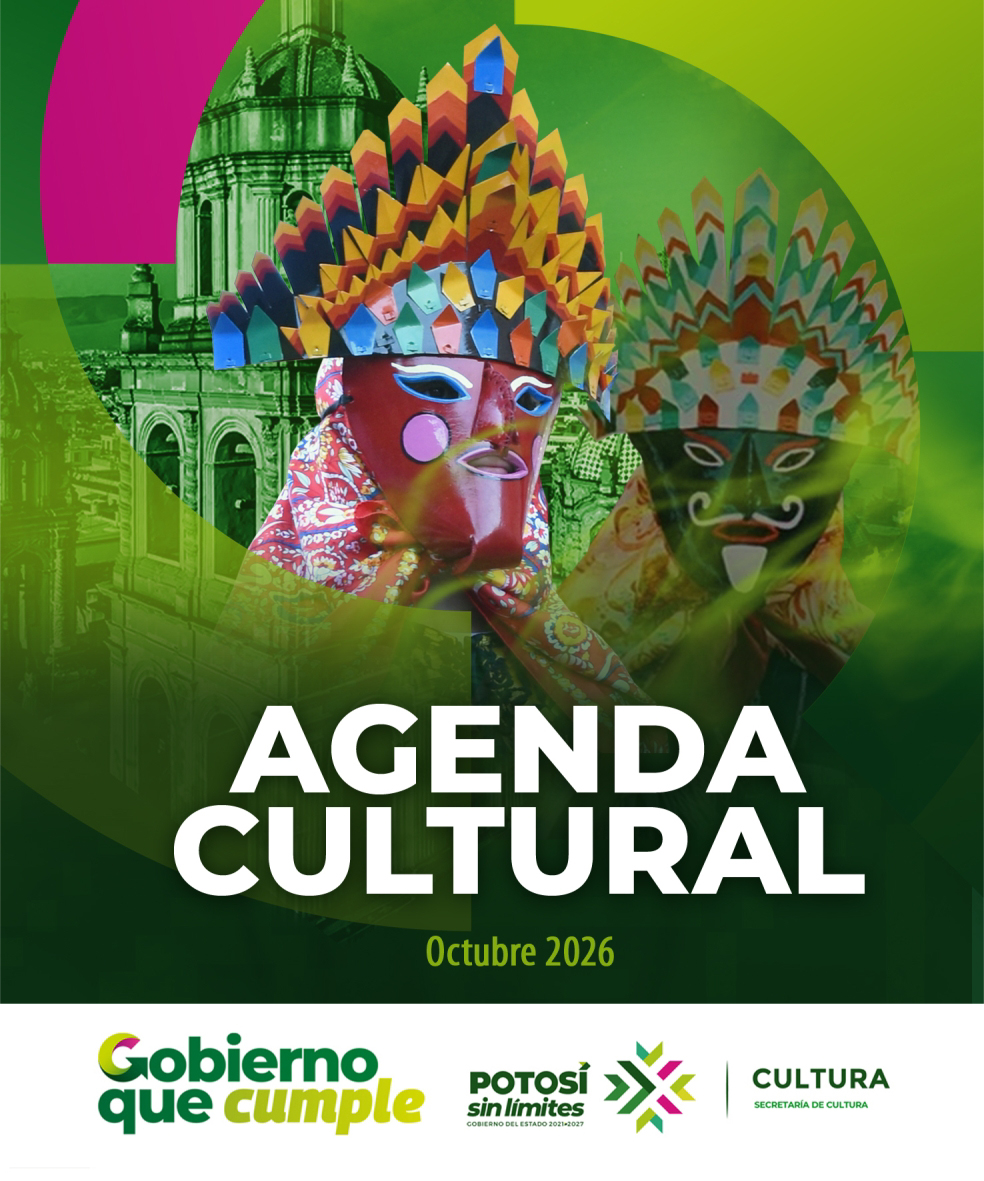 seculturaslp's tweet photo. 📅✨¡Octubre se vive con arte y cultura en San Luis Potosí!
En la @seculturaslp te invitamos a descubrir nuestra Agenda Cultural de Octubre 🎶🎭📚🎨
❤️ https://t.co/gbWwm6ZWOA
Sigue nuestras redes y disfruta un mes de creatividad y cultura
—
💚 #RicardoGallardo #GobiernoQueCumple https://t.co/iHZMDufJVO