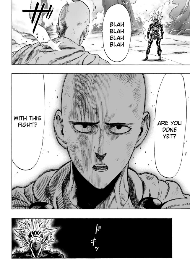 mingyulover_69's tweet photo. rereading one punch man and yall highkey need his bald ass head https://t.co/3WU15c9AhF