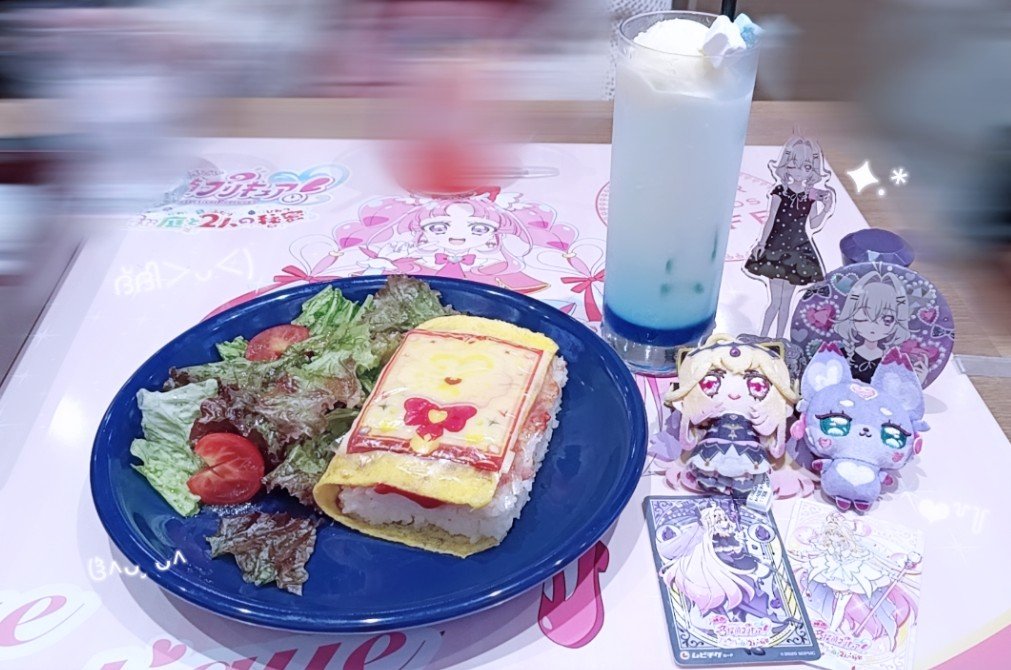 rr_mm07__'s tweet photo. 名探偵プリキュアタワレコカフェ
in中目黒店✦.*

可愛いし美味しいし楽しすぎたよ> ̫<♩
 #precure https://t.co/Vbhk7k3EVX