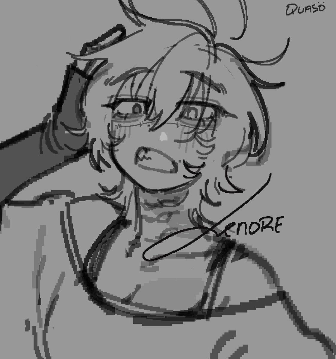 KariaInagawa's tweet photo. Guhh quick sketch got distracted https://t.co/Sv9q2xSvBO