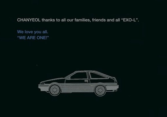27xCHANYEOL's tweet photo. The end credit of Song For You MV 🥹

We love you, Chanyeol.
Congratulations for the release of 「旅」

🔗https://t.co/MN8Cmg69nj

#SongForYouMVOutNow
#SongForYouMV
#CHANYEOL_SongForYou https://t.co/k4F87QhTn4