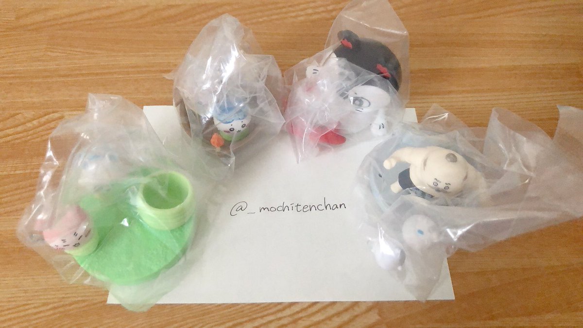 _mochitenchan's tweet photo. 【交換】映画ちいかわ　人魚の島のひみつ　デスクトップフィギュア

譲：フルコンプ1セット

求：(異種)2枚目、3枚目、4枚目いずれか

都内手渡し交換希望
検索からも気軽にお声がけください🔍

※当方コンプ目的でBOX購入した為、残り分です。
難しいかとは思いますが、よろしくお願いいたします🙇🏼‍♀️ https://t.co/lIAvIfuCLs