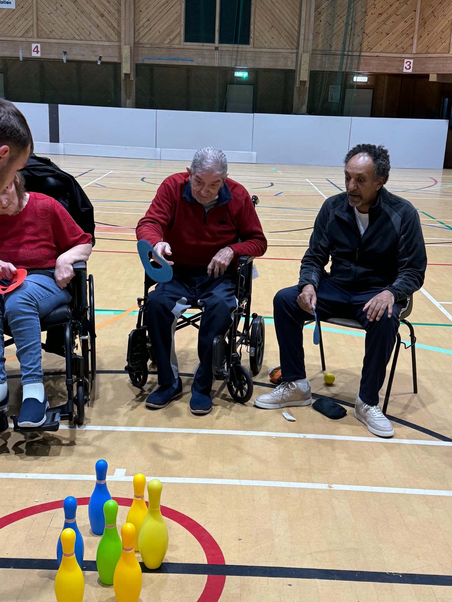 NBykerLodge's tweet photo. A lovely trip out to Walker Activity Dome today for some sporting fun! ๐
โฝ Our adults enjoyed getting involved, keeping active and showing off their competitive sides! A fantastic day out for everyone! ๐
#BykerLodge #ActiveTogether https://t.co/d39TbHWZ8Q