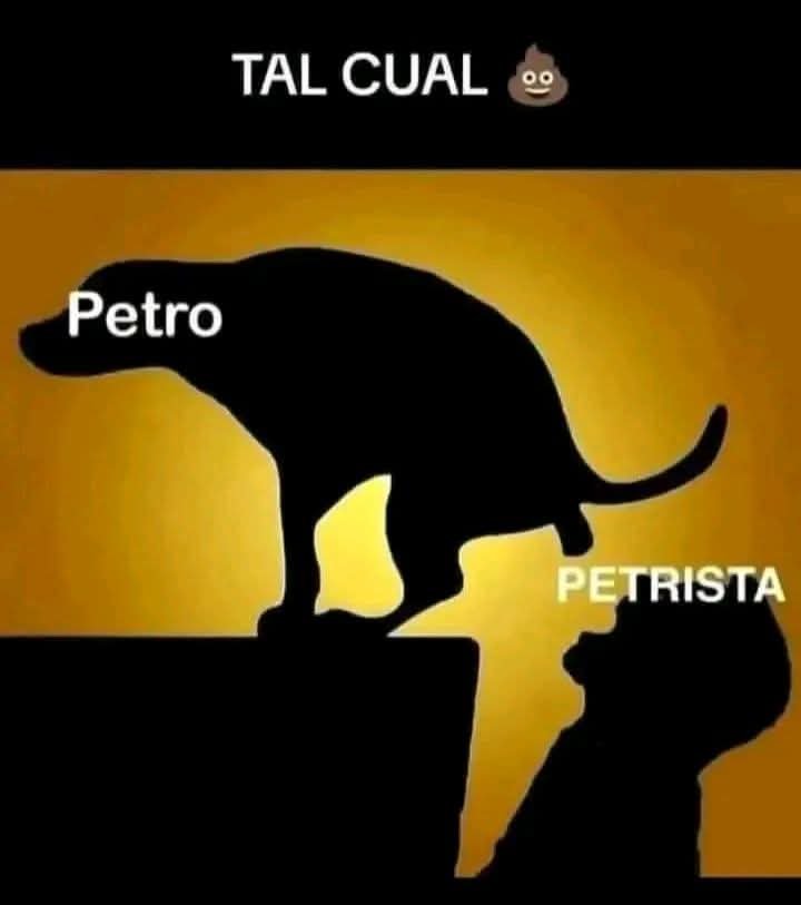 firmespormipais's tweet photo. @MadelnMDE Venga mi estúpido petrista de @MadelnMDE le doy la dosis diaria de petrismo y siga siendo brutos de la izquierda, atentamente el genocida del m19 @petrogustavo https://t.co/lnJQaU22kq