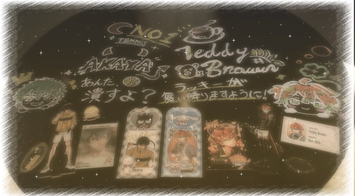 sigure__1126's tweet photo. 𓆩  2026 . 9 . 30  𓆪

🪄異文化交流𓂃 𓈒𓏸

落書きできるカフェに行ったよ♡ https://t.co/wkBC6pGqQc