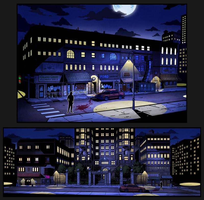 TWAUWiki's tweet photo. Bullfinch Street and Woodland Arms Building Concept Art https://t.co/k5Jqo7Sslo