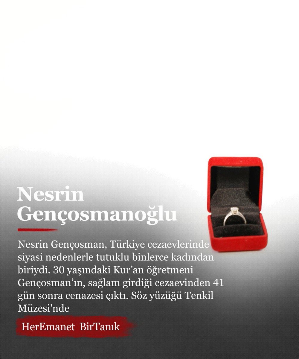 halime88901's tweet photo. Söz yüzüğü tenkil müzesinde
HerEmanet BirTanık
#HerEmanet BirTanık https://t.co/5WwmZd2M12
