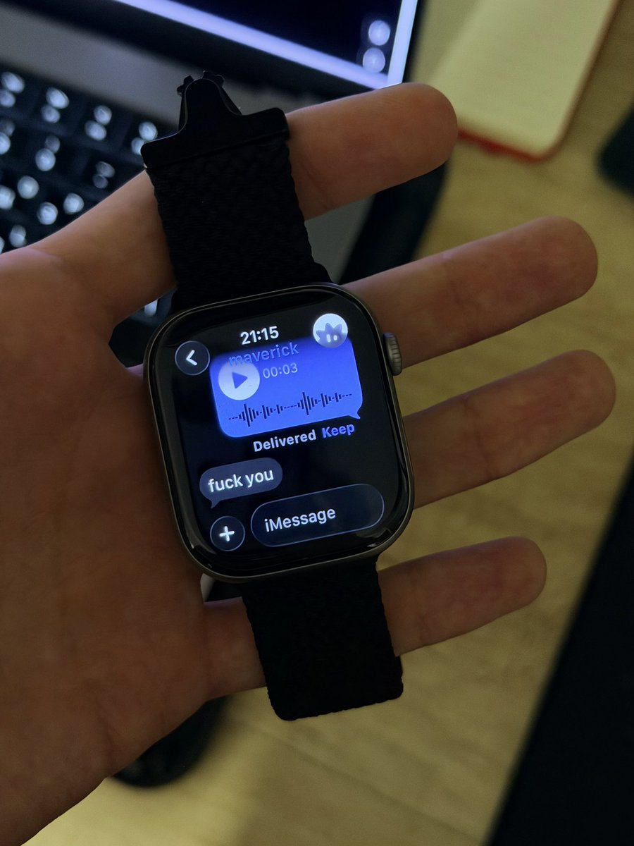 usemaverick's tweet photo. fun fact: you can use maverick even on your apple watch

i'm literally on your wrist https://t.co/tKOhprJjep