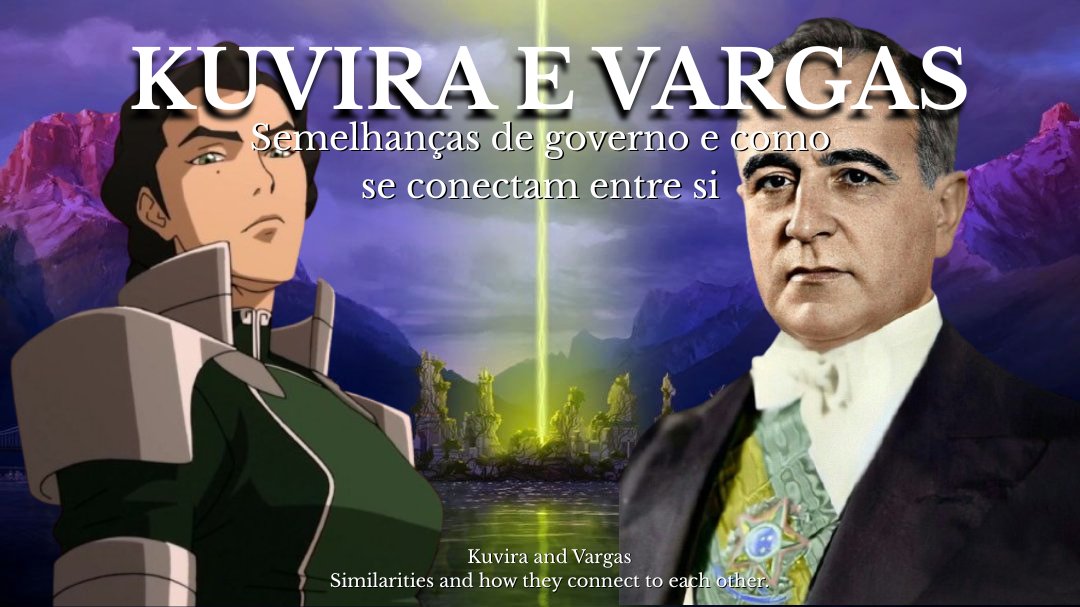 AcvGreatUniter's tweet photo. Muito se compara a Kuvira a ditadores europeus como Hitler e Mussolini. Mas, como adm do Acervo, afirmo: a comparação BR mais precisa para a Grande Unificadora é, na verdade, com Getúlio Vargas. Uma thread sobre nacionalismo, industrialização e centralização de poder. 🧵 https://t.co/G65w0ccRNp