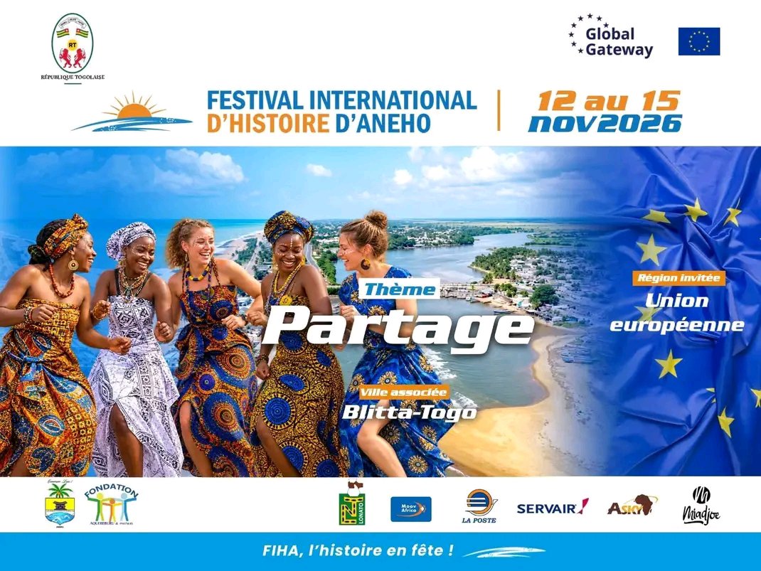 LegalistMagnani's tweet photo. 🇹🇬 Aného célèbre son histoire !

Du 12 au 15 novembre, l’ancienne capitale du Togo accueille un festival avec conférences, animations culturelles et salon du livre jeunesse.

Un rendez-vous pour célébrer et transmettre notre patrimoine.

#Togo #Aneho #Culture #Patrimoine https://t.co/CJsLccYg06