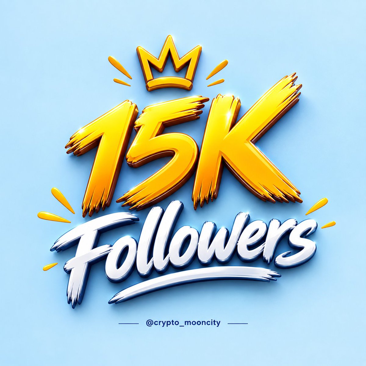crypto_mooncity's tweet photo. If 15K active followers is your goal? 🥇

You just say, “I’m Down” 🔥

Turn your page into momentum 📈 https://t.co/5RepICv1VJ