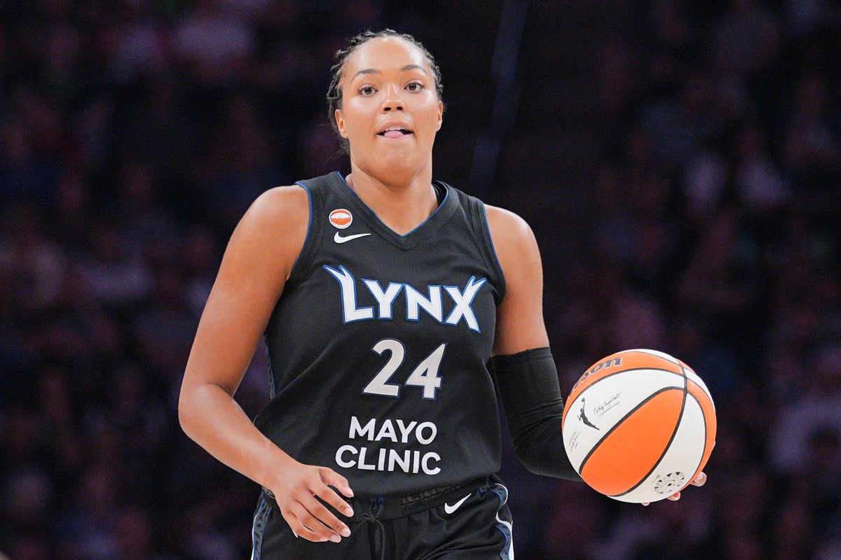 Underdog's tweet photo. Napheesa Collier since 2017:

2017 Lost in Final Four
2018 Lost in Final Four
2019 Lost in Final Four
2019 Lost in 1st Round
2020 Lost in Semifinals
2021 Lost in 2nd Round
2023 Lost in 1st Round
2024 Lost in Finals
2025 Lost in Semifinals
2026 Lost in 1st Round

UConn went on a 9 year championship drought after she became a starter and now the Lynx have not won a championship since she was drafted