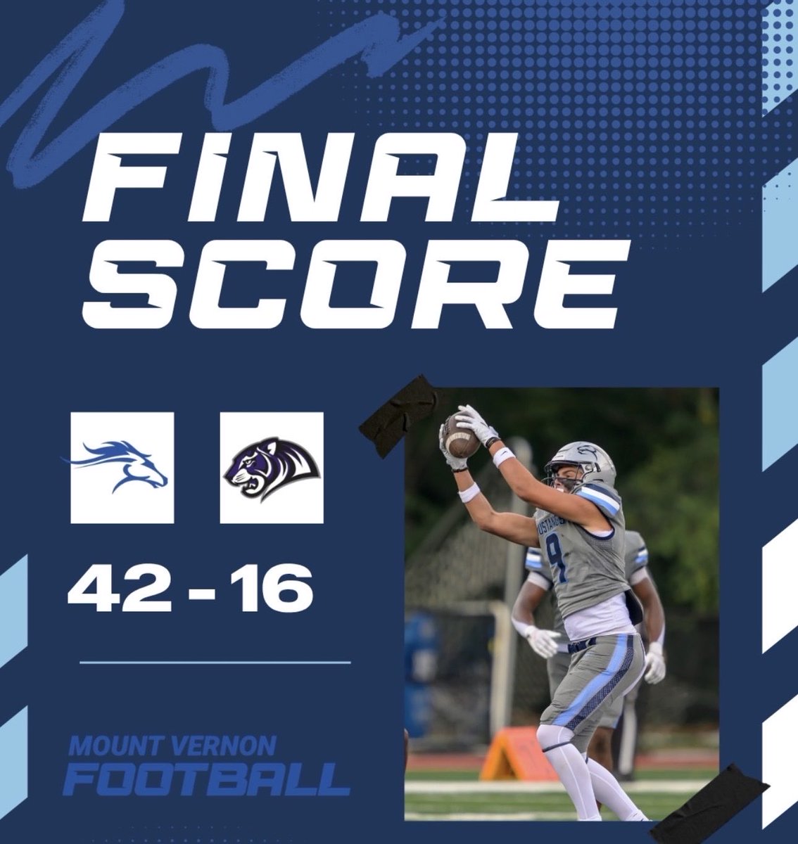 _hbr0wn's tweet photo. Great team win! Proud of the way we competed. Back to work and ready for this week! 💪🏾🏈 #Doyourjob #Mustangs_MVFB #TEwracademy https://t.co/SQJY4D4K3d