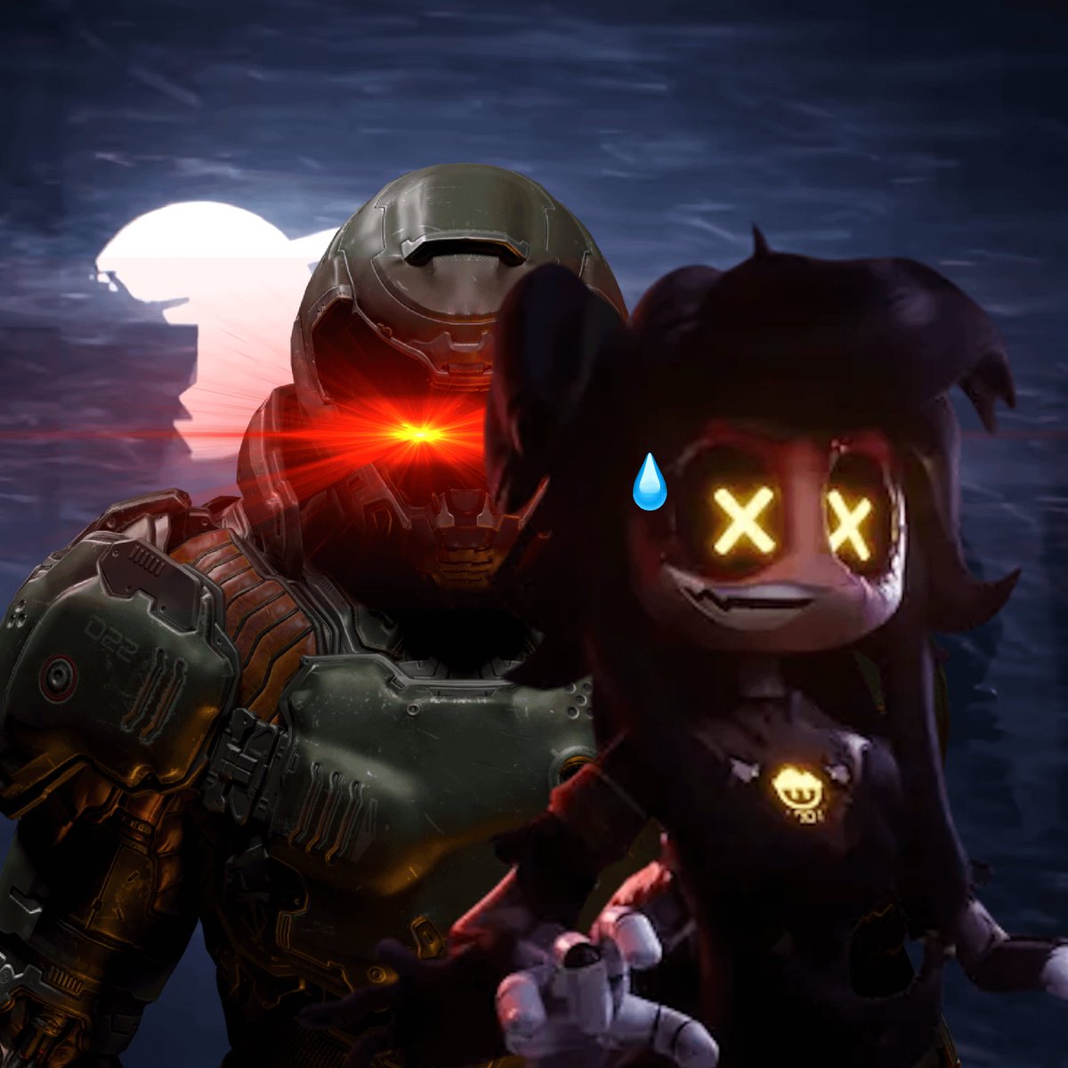 SantiagoBr6009's tweet photo. @doomslayer522 Cute, so cute..... lock your doors im in yo walls https://t.co/DBMnZr6Wfa