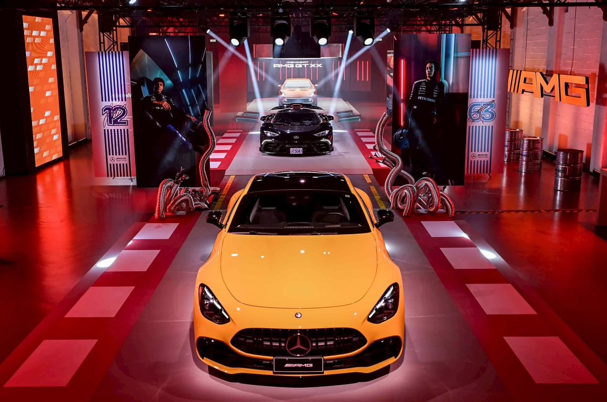 MarketInfinity's tweet photo. When @MercedesAMG introduced the Concept AMG GT XX for its Asian public-road debut in Taipei, the @PicoGlobal – @MarketInfinity family collaborated to help turn the moment into a city-wide expression of the brand.

From a synchronized visual takeover across Taipei to a weekend exhibition celebrating AMG’s performance heritage, we brought together multiple touchpoints to create an experience that extended far beyond the unveiling.

Through strategic event production, immersive brand experiences and thoughtful storytelling, the city became a backdrop for AMG’s legacy and its vision for the future of performance.

One city. Multiple touchpoints. One powerful brand story designed to create a lasting impression with audiences.

#PicoGlobal #InfinityMarketingTeam #AutoShow #AutomotiveInnovation #AutoIndustry #MercedesAMG #AMGGTXX #MercedesAMGGTXX #ExperientialMarketing #EventProfs #AutomotiveMarketing