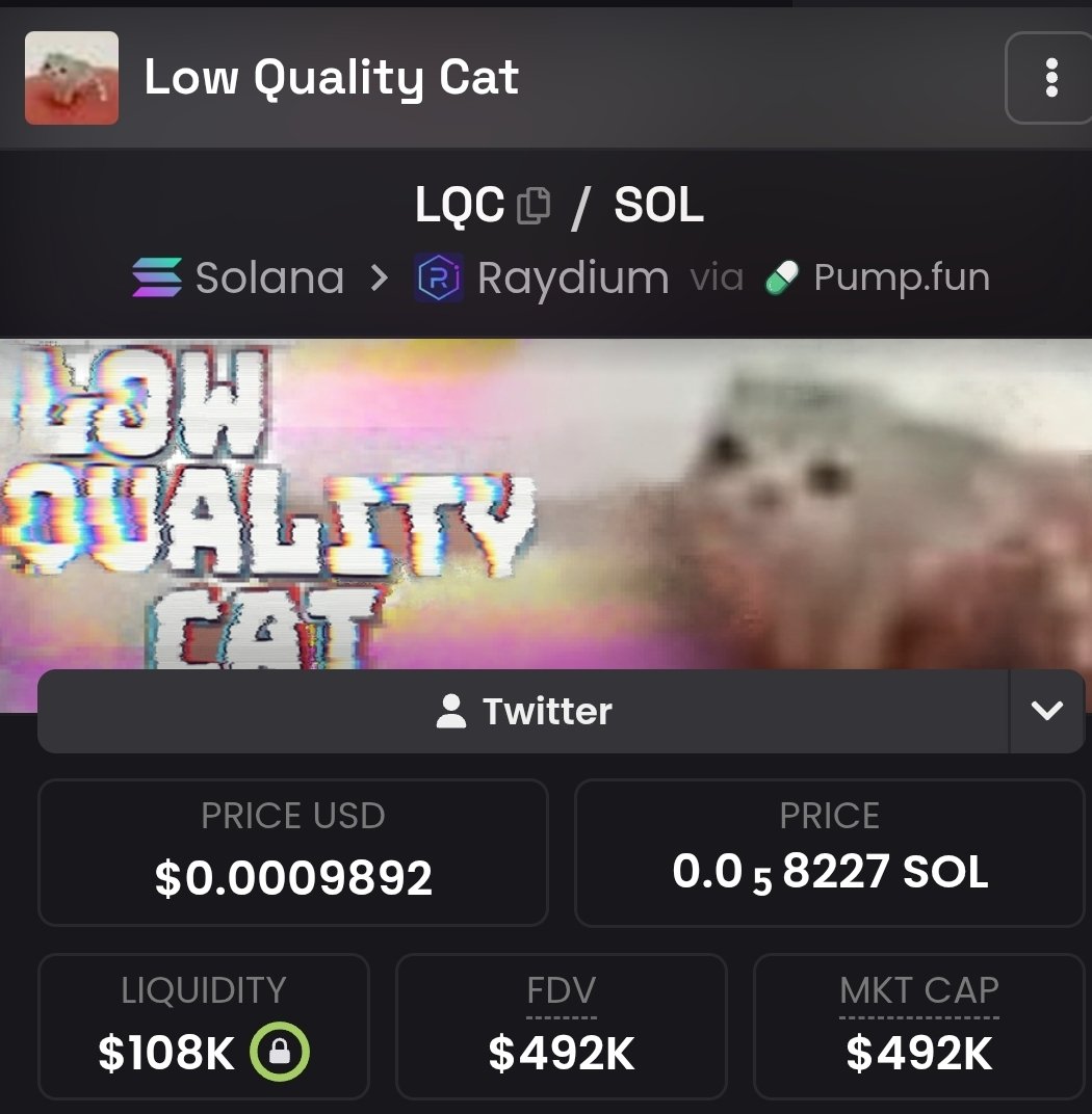 Storeofvalue's tweet photo. $LQC at 500K - 2 years old pump launched, 3.5m ath.

Can't downplay this, way more solid foundation than before, successful PFP drop on @opensea.

Momentum from here and this rips imo, some of the best content in the space.

Cult vibes, crypto lore and a community that is goated. https://t.co/hn6n7KbhC6