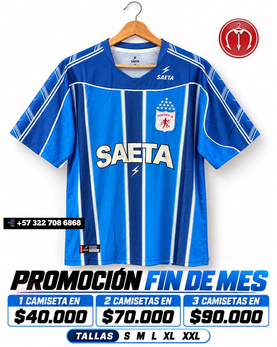 MegaStore_Co's tweet photo. Promoción Saetas🇦🇹‼️
S M L XL XXL⚠️

Se vienen los Cuadrangulares.🏆

Visítanos en Cali y Palmira Centro.🌴

📲Pide nuestro Catálogo
📲 +57 322 7086868

Domicilios y envíos. https://t.co/2xloyBj1Mx