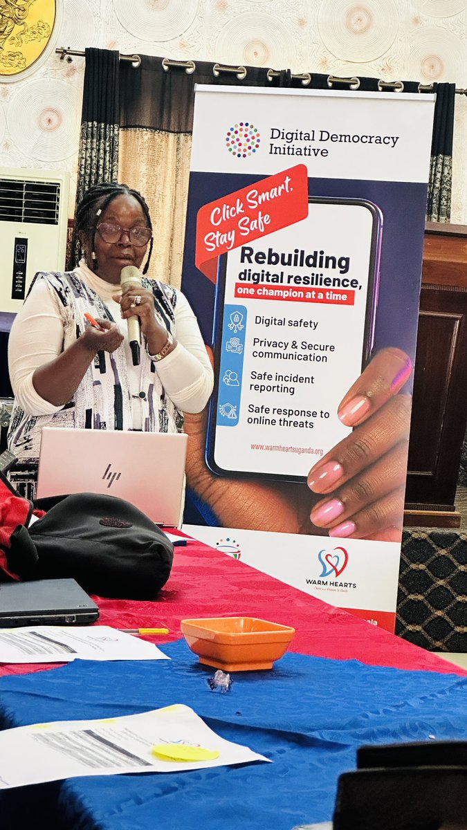 warmheartsug's tweet photo. @Lord_Mutuzo @wougnet @nilegirlsforum @CIVICUSalliance @PollicyOrg @womenintechldn We’re delighted that many participants shared their lived experiences online.  
We encourage the public to #ClickSafe: create a safety plan, report abuse, and take time to be slow and accurate.  

As the internet evolves, the community needs to evolve, especially for women. 
3/3 https://t.co/d07gDNX9k8