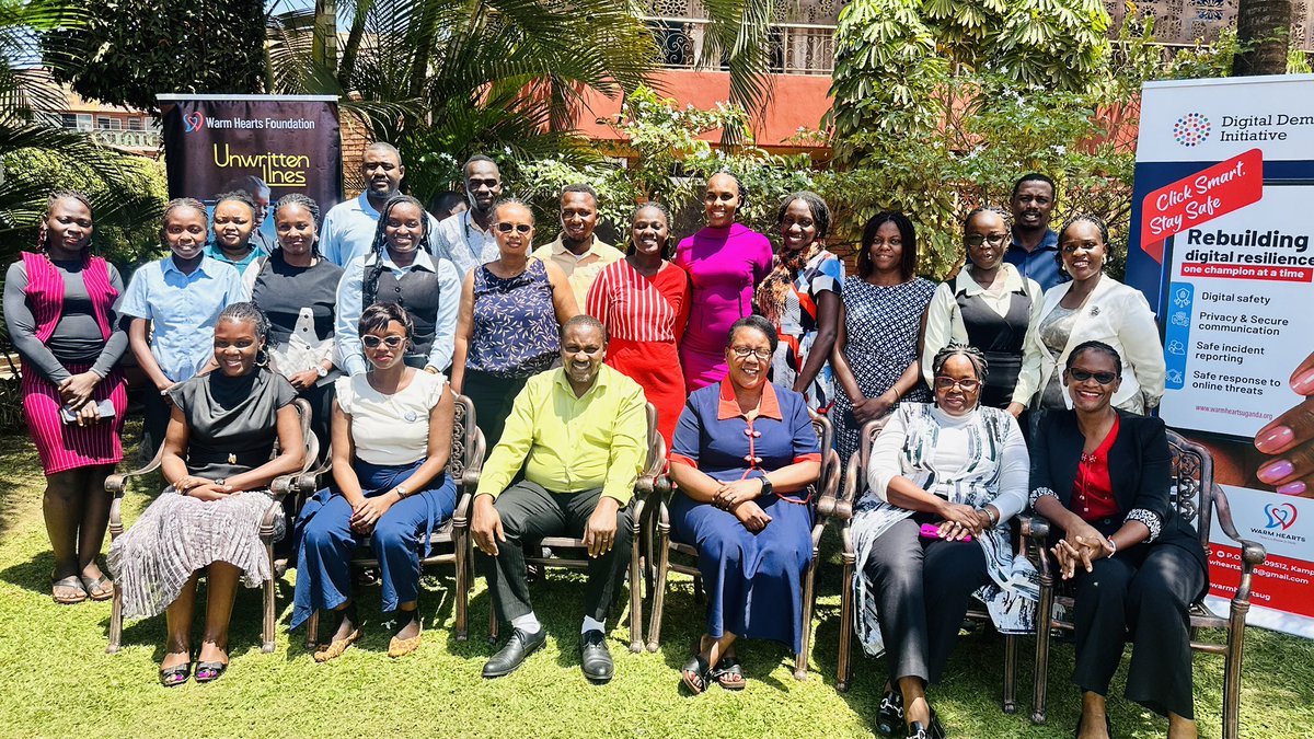 warmheartsug's tweet photo. @Lord_Mutuzo @wougnet @nilegirlsforum @CIVICUSalliance @PollicyOrg @womenintechldn We’re delighted that many participants shared their lived experiences online.  
We encourage the public to #ClickSafe: create a safety plan, report abuse, and take time to be slow and accurate.  

As the internet evolves, the community needs to evolve, especially for women. 
3/3 https://t.co/d07gDNX9k8