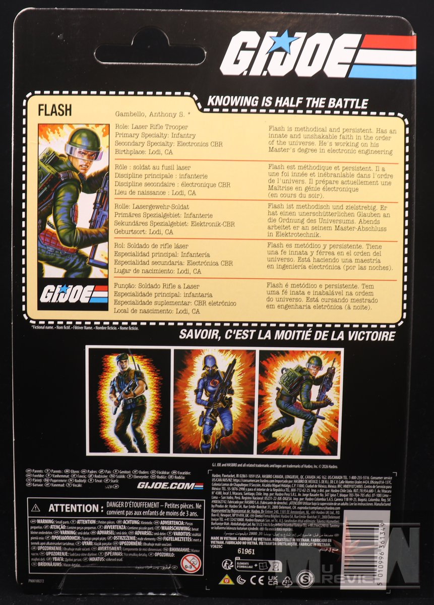 MUReview's tweet photo. G.I. Joe Classified Retro Series Flash
@hasbro #hasbrotoypic #toyphotography #gijoe #yojoe @hasbropulse @gijoe @gijoeofficial #retro #retrocardback #flash #og #og13 #complete   Now available for $27.99 https://t.co/qeOpP6AMVP https://t.co/zyFfXv0J4G