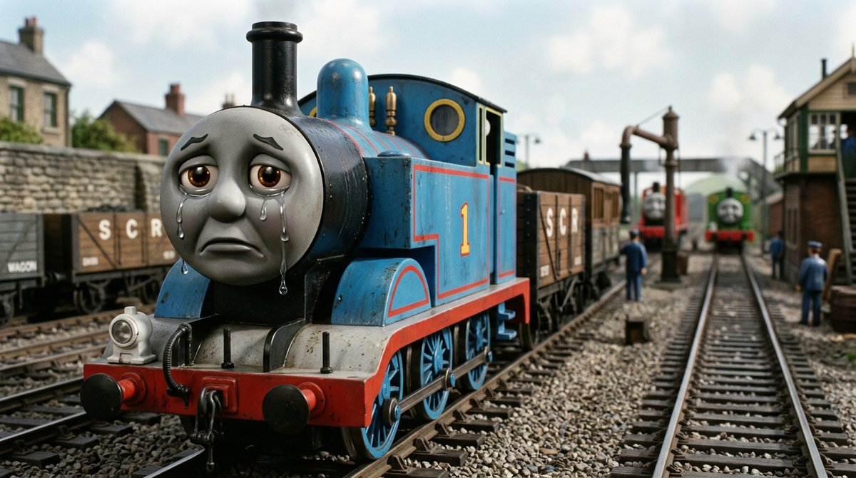 Matthew52718824's tweet photo. The Sad Story of Thomas https://t.co/eAkryMoD7h