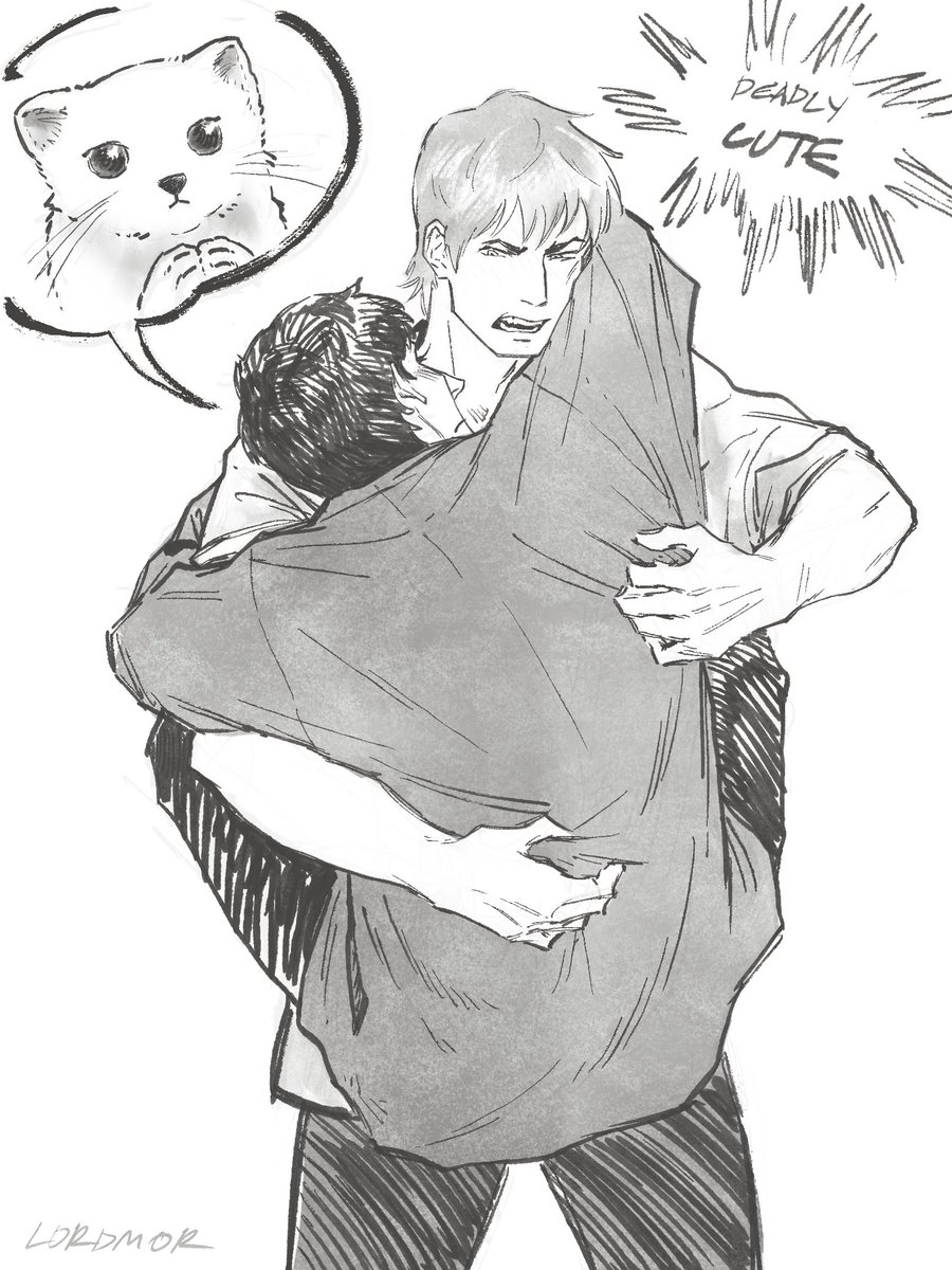 lord_artmor's tweet photo. clingy https://t.co/FwOU78dA3Y