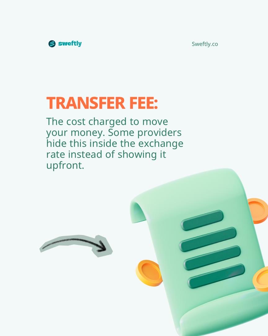 usesweftly's tweet photo. You’ve probably seen these words a hundred times while sending money. But do you actually know what they mean?

Here’s your quick translation guide, so the next time you’re sending money home, you know exactly what you’re looking at. 

Swipe to learn the lingo https://t.co/5Tiwimc9mo