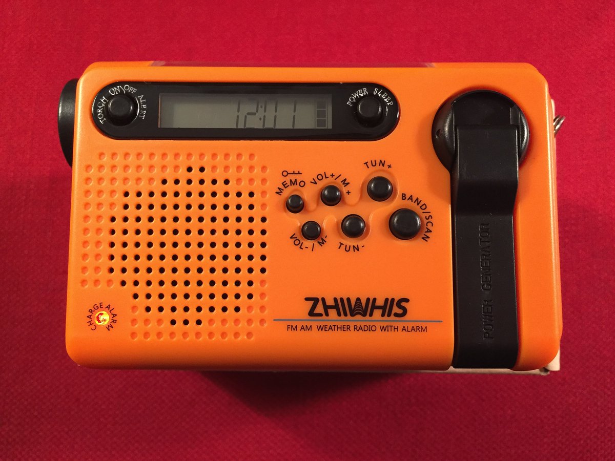 todderbert's tweet photo. The ZHIWHIS AM FM Stereo WX Compact Emergency Radio for $13.40!
(paid link) As an Amazon Associate I earn from qualifying purchases.
After Instant Coupon, at Amazon USA:
https://t.co/jAmC1CU4pz
My Review: https://t.co/pFsSVpe0Hw
#zhiwhis #am #fm #stereo #wx #alert #radio https://t.co/pyHeT2o8Yq