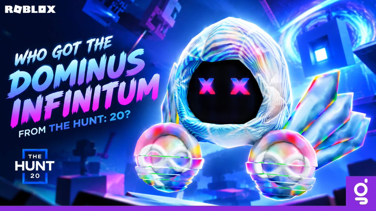 galorysrbx's tweet photo. Who got the Dominus Infinitum from The Hunt: 20?
Show yourself.
#Roblox #Galorys #TheHunt20 #DominusInfinitum https://t.co/0lWwmH26VP