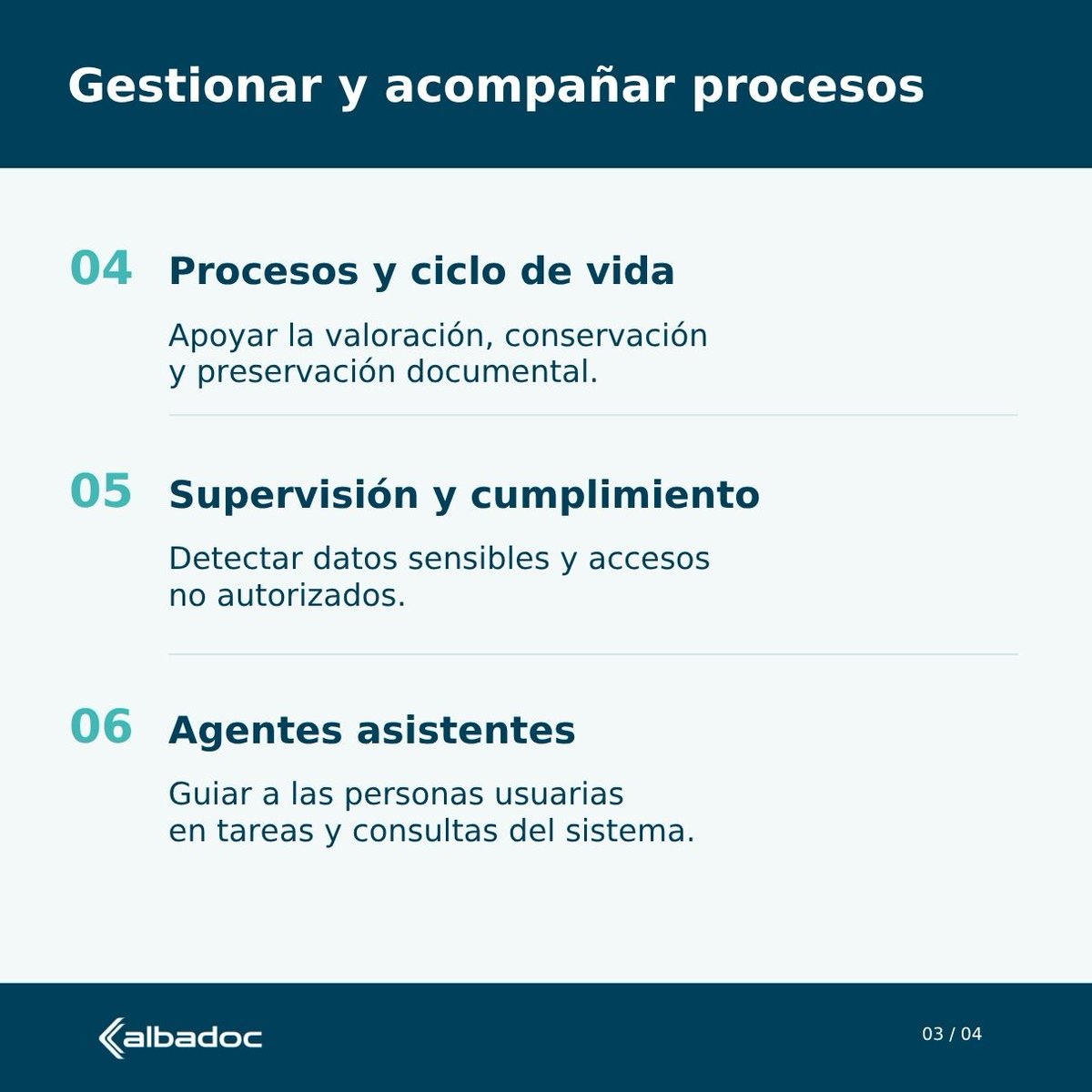 albadoc_es's tweet photo. 🤖🗃️ ¿Cómo puede ayudar la #InteligenciaArtificial a mejorar la #GestiónDocumental de tu organización?

✅ La IA puede ayudar a clasificar documentos, enriquecer metadatos, mejorar las búsquedas y agilizar procesos en archivos y centros de documentación.

👍🏻También abre posibilidades para supervisar el cumplimiento normativo y acompañar a las personas usuarias en sus tareas.

🤔 Su utilidad depende de cómo se integre en la gestión documental: con criterios archivísticos, atención a la seguridad y profesionales que guíen los procesos y revisen sus resultados.

✍️🏻En nuestro blog explicamos 6 ámbitos de aplicación de la IA en la gestión documental y el papel que pueden desempeñar los profesionales de los los archivos y centros de documentación en su implantación y desarrollo 👇🏻
https://t.co/BKrRNhs9eb