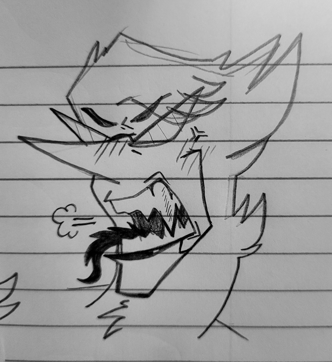 Staples345oops's tweet photo. I doodled little [Rocket Boyyy!!] in class 🚀

#intothespamverse #rocketex #spamverse https://t.co/MuLJzsceYx