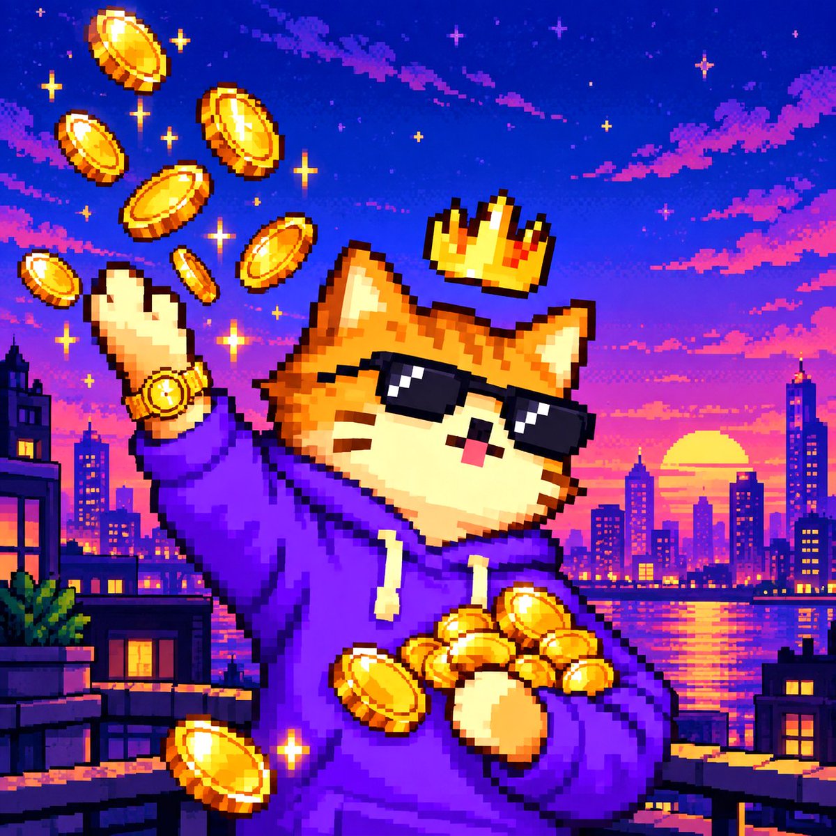 Coin_Market_Cat's tweet photo. We showed this to our cat and now he’s acting like he topped the leaderboard 😸 https://t.co/shTWCd0Wey