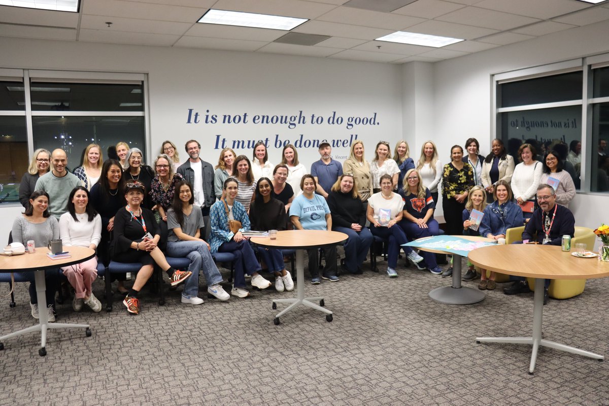 DePaulPrep's tweet photo. Earlier this week, the Parent Association Book Club welcomed special guest Jenny Schaffer, whose personal story is featured in Don't Go by Tonika Lewis Johnson and Dr. Maria Krysan. https://t.co/LwZHL2XedT