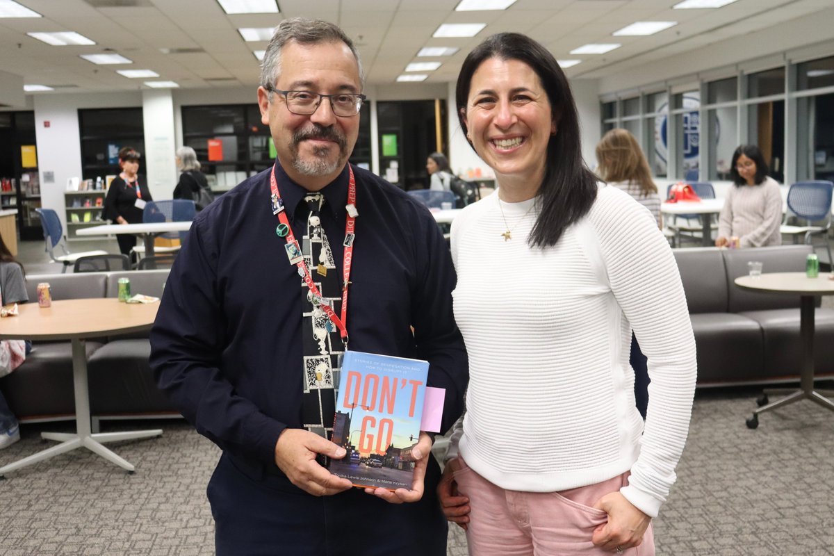 DePaulPrep's tweet photo. Earlier this week, the Parent Association Book Club welcomed special guest Jenny Schaffer, whose personal story is featured in Don't Go by Tonika Lewis Johnson and Dr. Maria Krysan. https://t.co/LwZHL2XedT