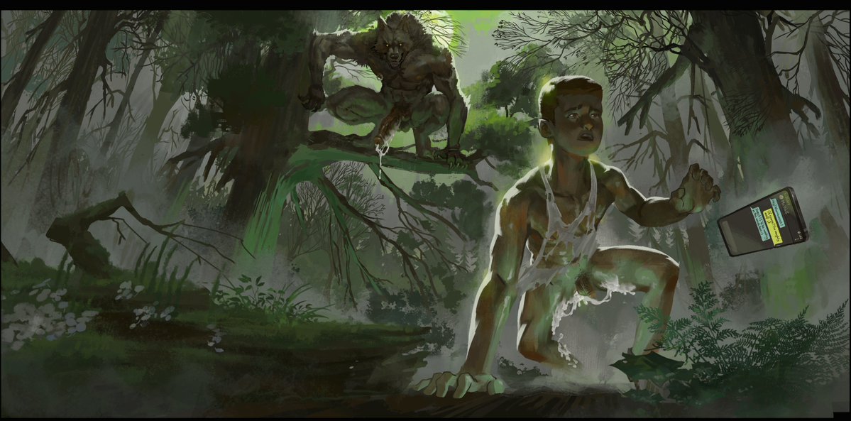 giaphoxx's tweet photo. Werewolf

Commission by @John54321098 

This is my very first try at doing furry art at such painterly level (never mind the content). This thing took me so long to looking up the reference but he was really patient. Really thankful for the commission work!! https://t.co/tYpohG8uxG