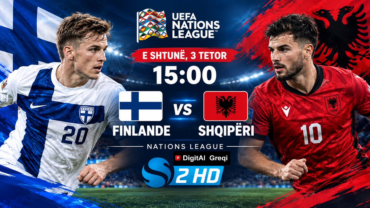 DigitalbGreqi's tweet photo. Finland  vs Albania - UEFA Nations League 2027 https://t.co/MPoad1839o