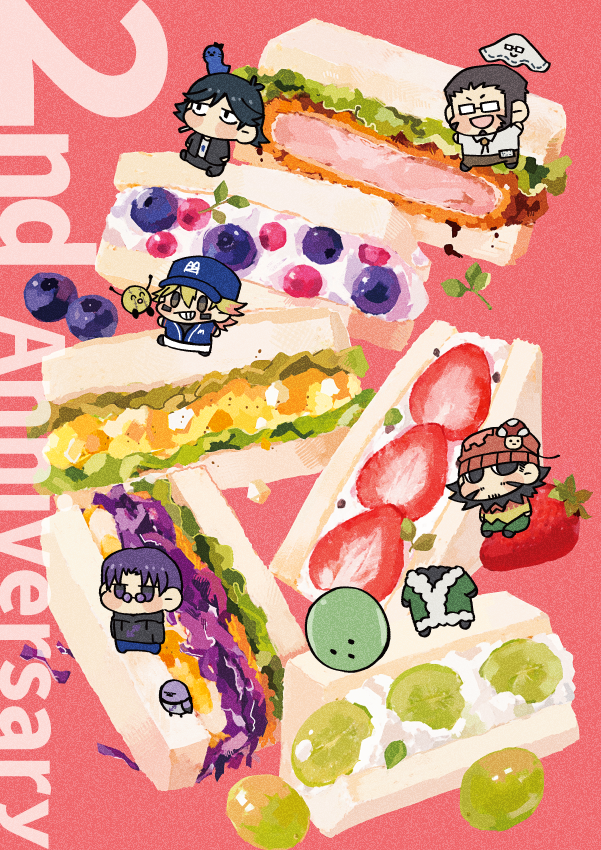 syobo_empty's tweet photo. チーズ！サンドイッチ！

２周年おめでとうございます！！ https://t.co/qJDtolvPoM