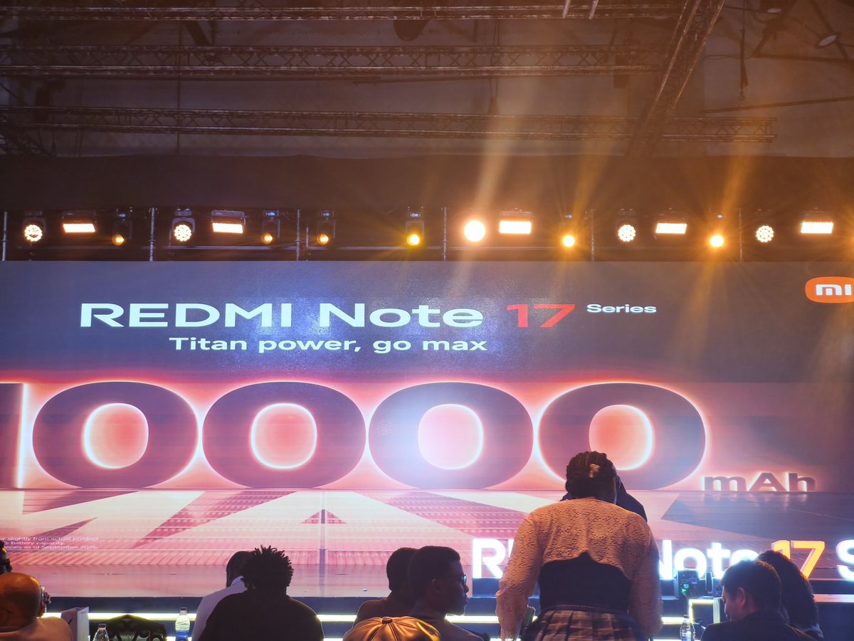 CoverageTm's tweet photo. Everything #MI
#XiaomiFansNigeria
#XiaomiFansAtLaunch
#REDMINote17Series
#REDM
@XiaomiNigeria https://t.co/N4pgVHigut