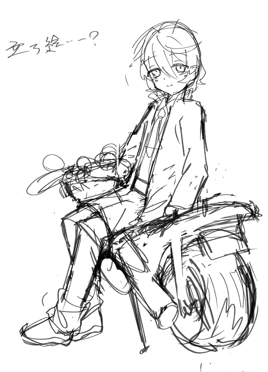 shgure_085's tweet photo. 贖イ立ち絵描いてるだけなのにバイク描き始めてえぐい
（バイクとか資料を融合して描いてるので細かいところは見逃して欲しい） https://t.co/HypYj462eR